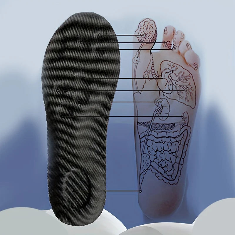 Soft Latex Insoles for Endless Energy