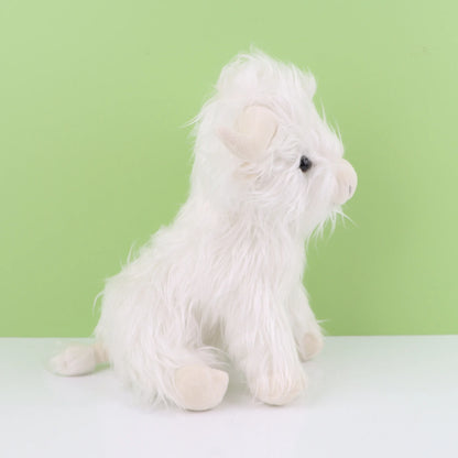 Soft Highland Cow Plush Toy That Melts Stress Away