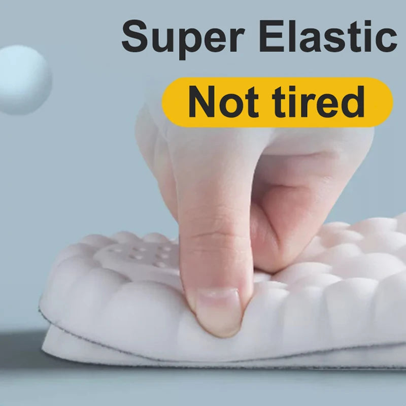 Soft Latex Insoles for Endless Energy