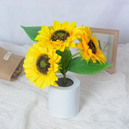 Blooming Sunflower Lamp – Bring Warm Serenity to Your Nights