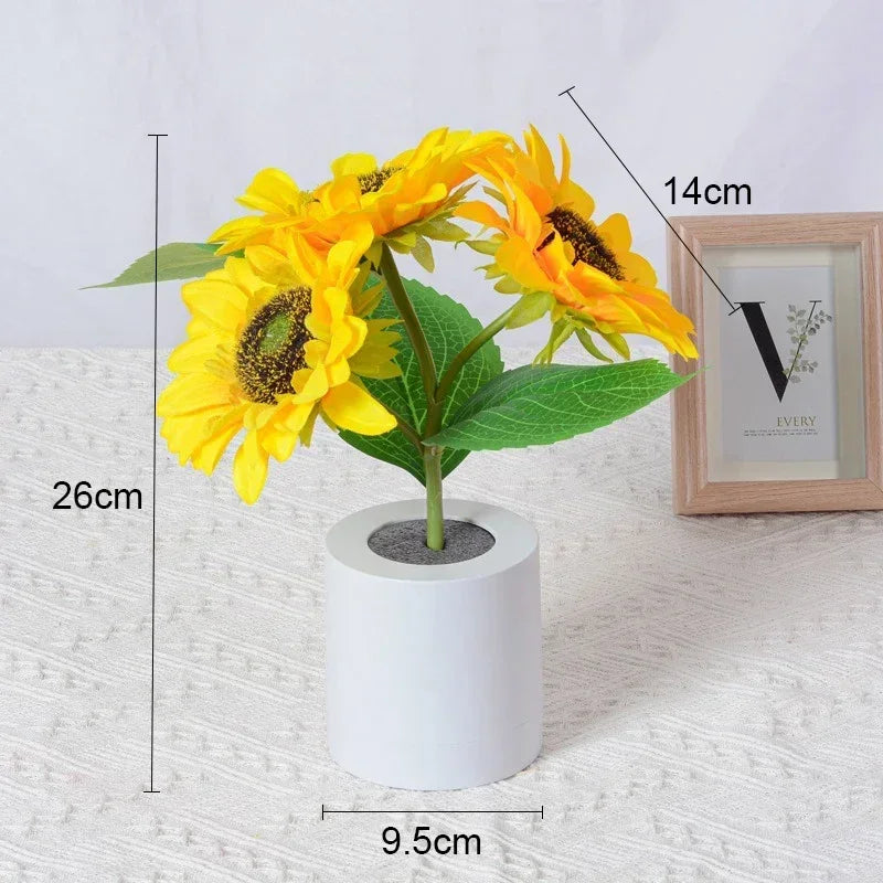Blooming Sunflower Lamp – Bring Warm Serenity to Your Nights