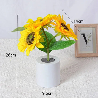 Blooming Sunflower Lamp – Bring Warm Serenity to Your Nights