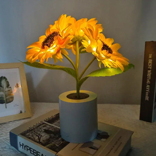 Blooming Sunflower Lamp – Bring Warm Serenity to Your Nights