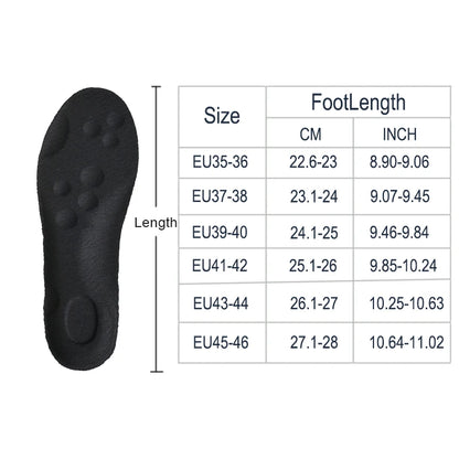 Soft Latex Insoles for Endless Energy